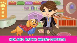 dora and her dog dress up and make up