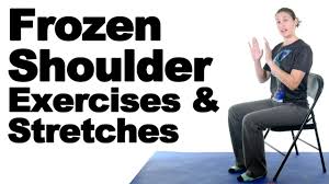 frozen shoulder exercises stretches