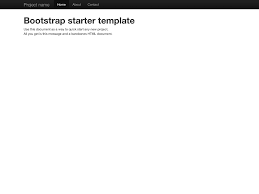 getting bootstrap