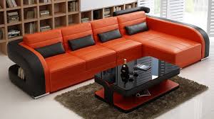 Modern Umbra Leather Sofa Lounge Set