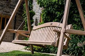 Solid Wood Garden Swing Seat