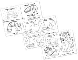 Popular popular popular leave your comment : The Very Hungry Caterpillar Free Printables Coloring Pages Booklet