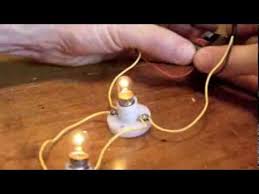 bulb with a battery and one wire