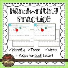 Handwriting Tracing Handwriting Tracing And Writing Letters Upper