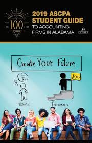 2019 Ascpa Student Guide To Accounting Firms In Alabama By