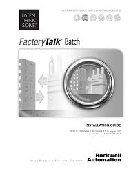Batch Installation Guide Rockwell Automation Knowledgebase