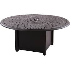 I looked around and noticed a lot of different styles and shapes. Darlee 52 Round Propane Fire Pit Chat Table Mocha San Diego Spa Patio