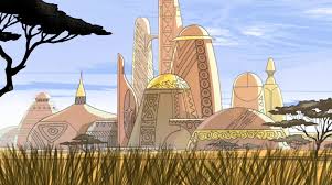 It is a place of rebirth for all africans. Wakanda Disney Wiki Fandom Powered By Wikia Fantasy Concept Art Afrofuturism Architecture City Concept Art