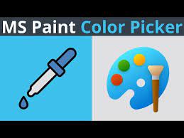 Microsoft Paint Color Picker Tool