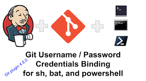 git username pword credentials binding