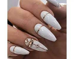25 stunning diamond nail designs and
