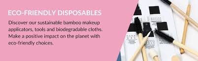 eco friendly makeup disposable