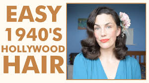 1940s hairstyle tutorial authentic and