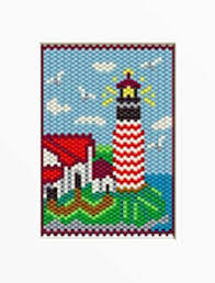 Lighthouse On The Sea Beaded Banner Pdf