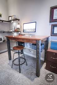 It's just 2x4s and we got the step by step! 11 Diy Standing Desks You Can Build Today