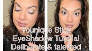 younique stick eyeshadow tutorial