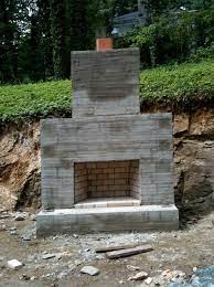 Outdoor Stone Fireplaces