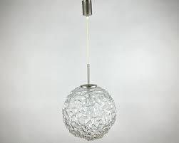 Vintage Glass Spherical Ceiling Light