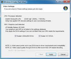 This driver is only for the 64bit version of windows. Windows 10 Codec Pack Windows Download