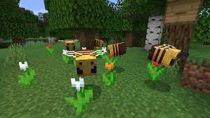 If provoked, bees attack in a swarm to sting the player and inflict poison. Minecraft S Big Bees Don T Exist But Giant Insects Once Did Science News For Students