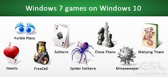 windows 7 games on windows 10 esl