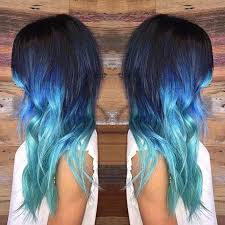 From cherry black to blue black hair colors, you can find it here! How To Get Blue Tips On The End Of Black Hair Hairstylecamp