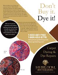 carpet dyeing service in calgary