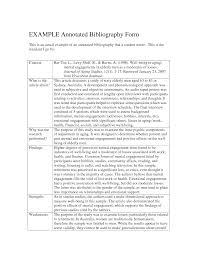 Annotated bibliography mla citation    The Writing Center Annotated Bibliography MLA Format Template