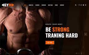 free bootstrap 4 html5 gym template