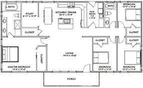 Bedroom House Plans Barn Homes Floor Plans