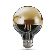 G25 Gold Dome Top Decorative Led Light Bulb Feit Electric