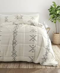 Urban Stitch Patterned Comforter Set