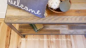 Entryway Reclaimed Wood Console Table W