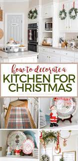 decorate the kitchen for christmas