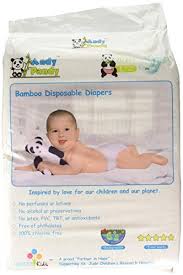 Eco Friendly Premium Bamboo Disposable Diapers By Andy Pandy Large For Babies Weighing 20 31 Lbs Large Pack Of 70