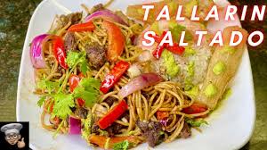 how to make tallarin saltado food