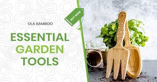 Essential Garden Tools Made Of Bamboo