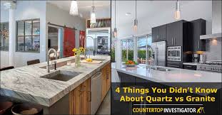 If your cabinets aren't in tiptop shape, a new paint might be the best and most economical way to give them a modern. Granite Versus Quartz Countertops Pros And Cons