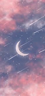 Schöne Nachthimmel Meteorwolke Handy Wallpaper Hintergrund Hintergrundbild  zum kostenlosen Download - Pngtree