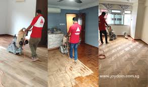 marble and parquet floor polishing