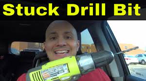How To Remove A Stuck Drill Bit-Fix A Stuck Drill Chuck - YouTube