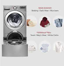 Lg Lg Twinwash Washer Dryer 12 5