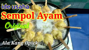 Cara membuat sempol ayam simpel: Ide Usaha Sempol Ayam Original Ala Kang Opick Youtube