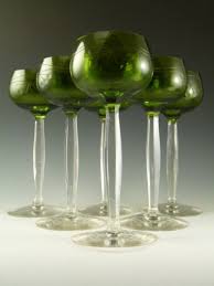Theresienthal Crystal Glass Green