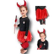 toddler devil costume little red demon