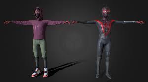 spiderman miles mes game ready