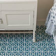 lattice cornflower blue flooring