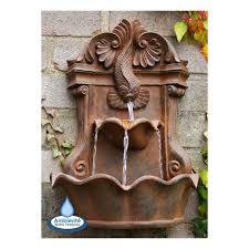 H40cm Fish Wall Fountain Indoor