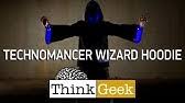 Technomancer Digital Wizard Hoodie From Thinkgeek Youtube