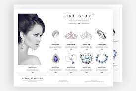 what is a line sheet small business